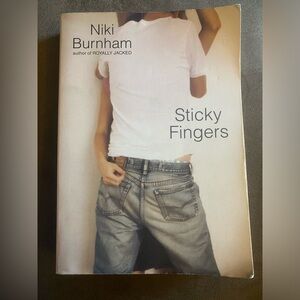 Sticky Fingers by Nikki Burnham (paperback book)